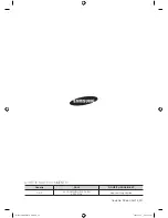 Preview for 36 page of Samsung WF8590AGA User Manual