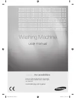 Samsung WF8604AHA User Manual preview