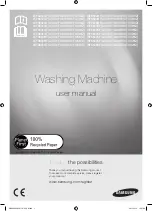 Samsung WF8604GF User Manual preview