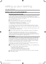 Preview for 14 page of Samsung WF8604GF User Manual