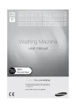 Preview for 1 page of Samsung WF8624FG User Manual