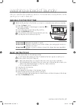 Preview for 21 page of Samsung WF8654QM User Manual