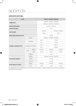 Preview for 38 page of Samsung WF8654QM User Manual