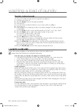 Preview for 22 page of Samsung WF8692NHW/XSG User Manual