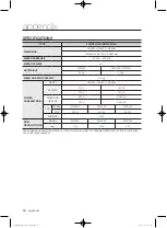 Preview for 34 page of Samsung WF8694AH(A/C/D/F/G/H/R/S/T/V/W/Z)(U) User Manual