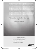 Samsung WF8694AHA User Manual preview