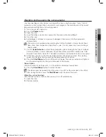 Preview for 21 page of Samsung WF8694FE User Manual