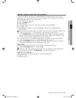 Предварительный просмотр 21 страницы Samsung WF8694FF User Manual