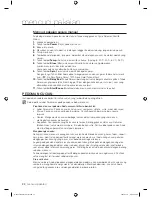 Предварительный просмотр 58 страницы Samsung WF8694FF User Manual