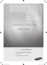 Samsung WF8694GF User Manual preview