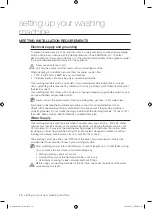 Preview for 10 page of Samsung WF8694GF User Manual