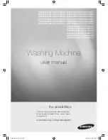 Samsung WF8700AS(A/F/G/H/S/V/W/Z) User Manual preview