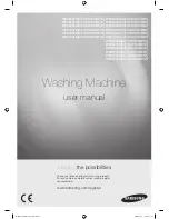 Preview for 1 page of Samsung WF8700AS User Manual