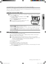 Предварительный просмотр 17 страницы Samsung WF8700CP(A/F/G/H/S/V/W/Z) User Manual