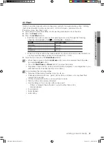 Предварительный просмотр 21 страницы Samsung WF8700CP(A/F/G/H/S/V/W/Z) User Manual