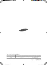 Предварительный просмотр 36 страницы Samsung WF8700CP(A/F/G/H/S/V/W/Z) User Manual