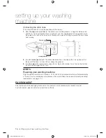 Preview for 16 page of Samsung WF8700EP User Manual