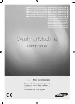 Samsung WF8700EPA User Manual preview