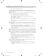 Preview for 6 page of Samsung WF8700ES WF8700ESA User Manual