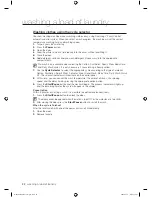 Preview for 22 page of Samsung WF8700ES WF8700ESA User Manual