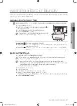 Предварительный просмотр 21 страницы Samsung WF8754SP User Manual