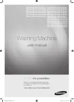 Preview for 1 page of Samsung WF8804JP Series User Manual