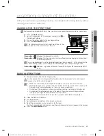 Preview for 21 page of Samsung WF906U4SAWQ/EU User Manual