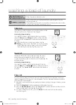 Предварительный просмотр 24 страницы Samsung WF9604GQ User Manual