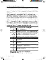 Preview for 4 page of Samsung WF9850EW User Manual