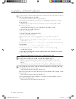 Preview for 8 page of Samsung WF9850EW User Manual