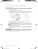 Предварительный просмотр 20 страницы Samsung WF9850EW User Manual