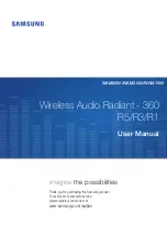 Предварительный просмотр 1 страницы Samsung Wireless Audio Radiant 360 R5 User Manual