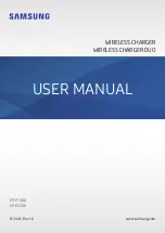 Предварительный просмотр 1 страницы Samsung WIRELESS CHARGER DUO User Manual