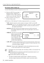 Preview for 22 page of Samsung WISENET SCV-5081RP User Manual