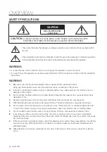 Preview for 4 page of Samsung Wisenet SDC-9443BV User Manual