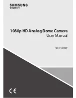 Samsung Wisenet SDC-9443DF User Manual preview