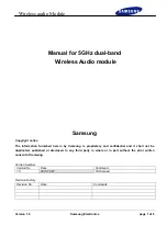 Preview for 1 page of Samsung WISP30 Manual