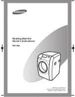 Samsung WM1245A Owner'S Instructions Manual предпросмотр