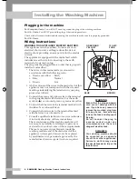 Preview for 8 page of Samsung WM1255A Owner'S Instructions Manual