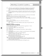 Preview for 13 page of Samsung WM1255A Owner'S Instructions Manual