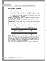 Preview for 16 page of Samsung WM1255A Owner'S Instructions Manual