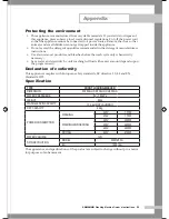 Preview for 23 page of Samsung WM1255A Owner'S Instructions Manual