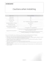 Предварительный просмотр 28 страницы Samsung WMN-M E Series Installation Manual