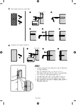 Preview for 18 page of Samsung WMN-M10E Cautions When Installing