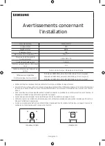 Preview for 20 page of Samsung WMN-M10E Cautions When Installing