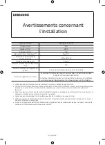 Preview for 16 page of Samsung WMN-M15EB Cautions When Installing