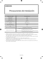 Preview for 28 page of Samsung WMN-M15EB Cautions When Installing