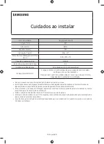 Preview for 46 page of Samsung WMN-M15EB Cautions When Installing