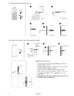 Preview for 9 page of Samsung WMN-M20E Cautions When Installing