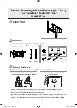 Preview for 13 page of Samsung WMN4277SK Installation Manual